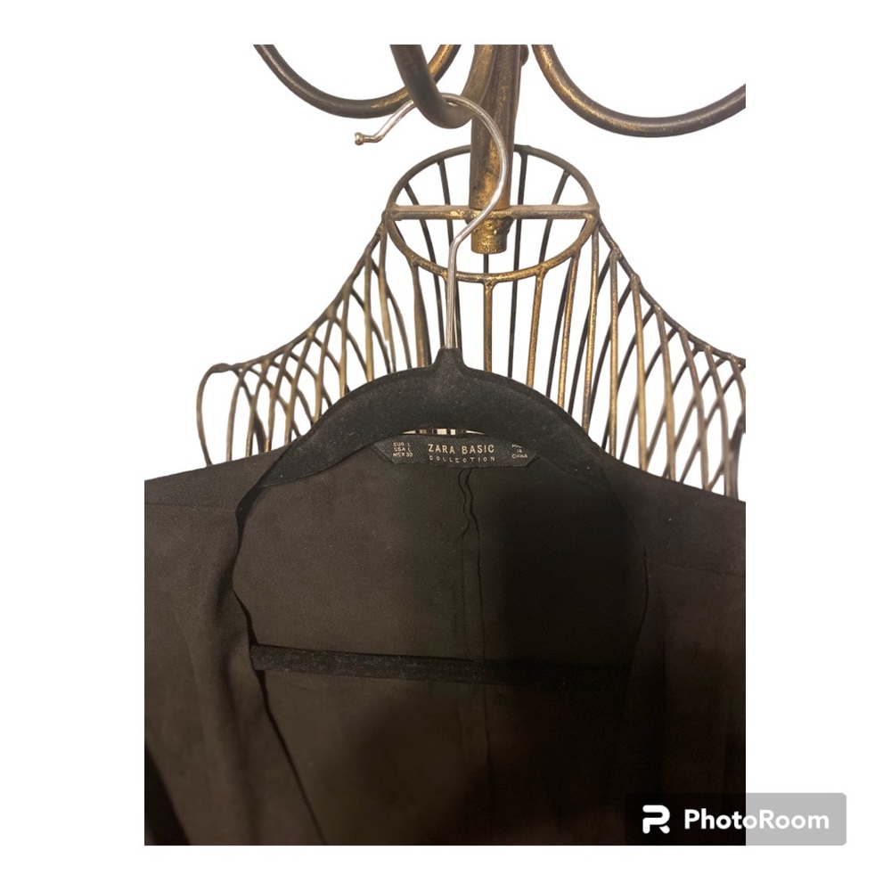 Zara Basic Velvet Jacket - image 3
